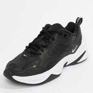 Nike M2K Tekno Sneakers Black with white swoosh